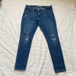 Levi’s Distressed Denim Jeans